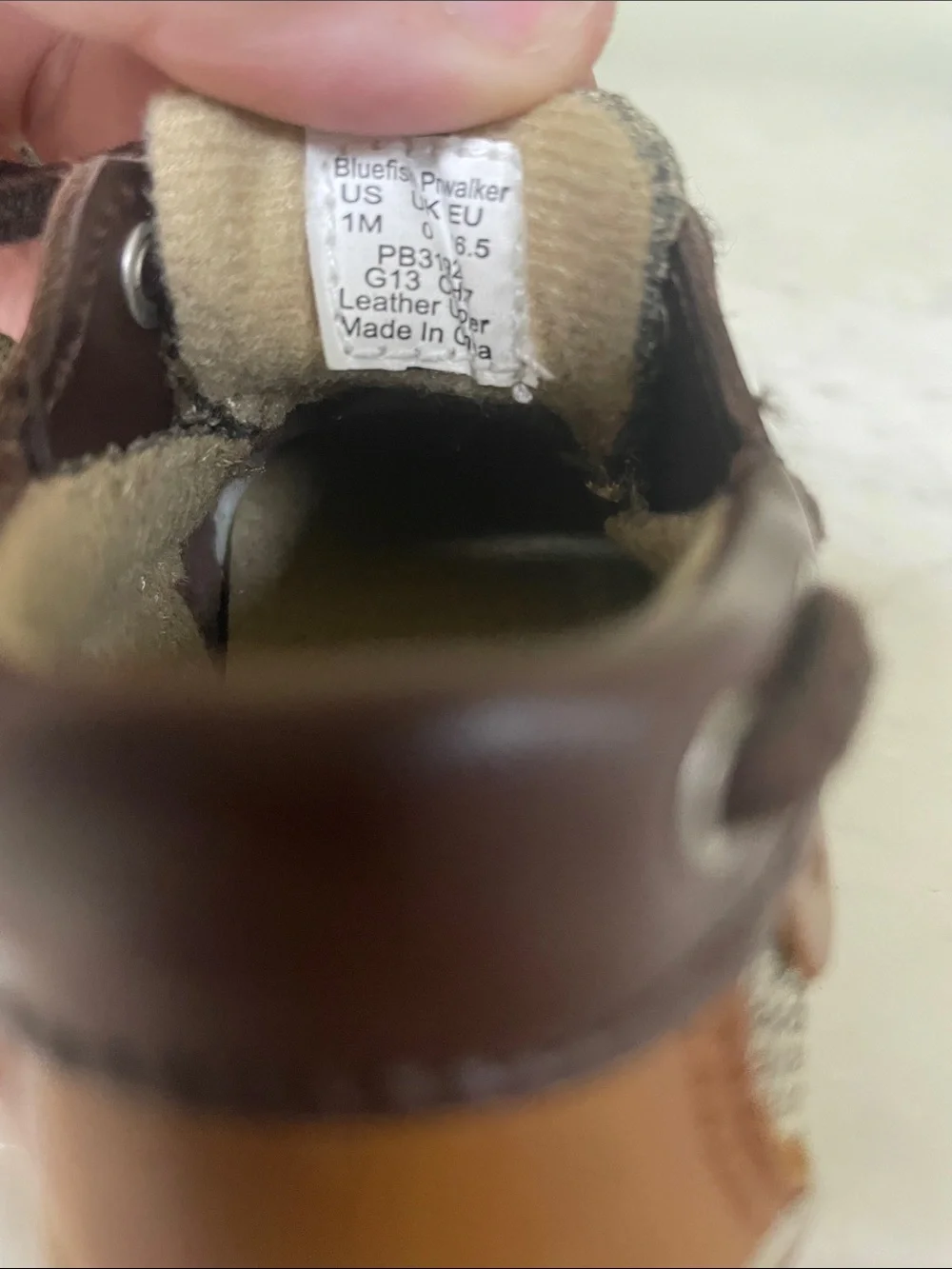Sperry Bluefish Top Siders Crib Boat Shoes Infant Size 1M